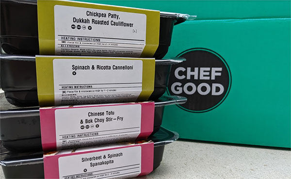 chefgood vegetarian meals